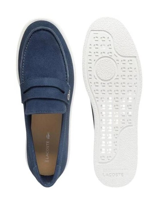 New  Lacoste Men\'s Cochet Suede Slip Ons main image 4